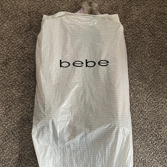 Light Purple Fur BEBE Coat - Picture 15 of 15